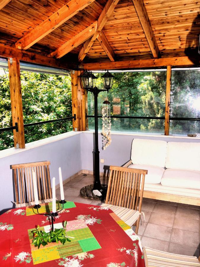 Steinturm Mit Dach-Terrasse Zwischen Fluss, Meer Und Gebirge- Spiti Pirgos Paralia Sergoulas 외부 사진